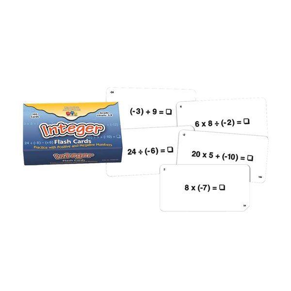 Learning Advantage Learning Advantage CTU8692 Integer Flash Cards CTU8692